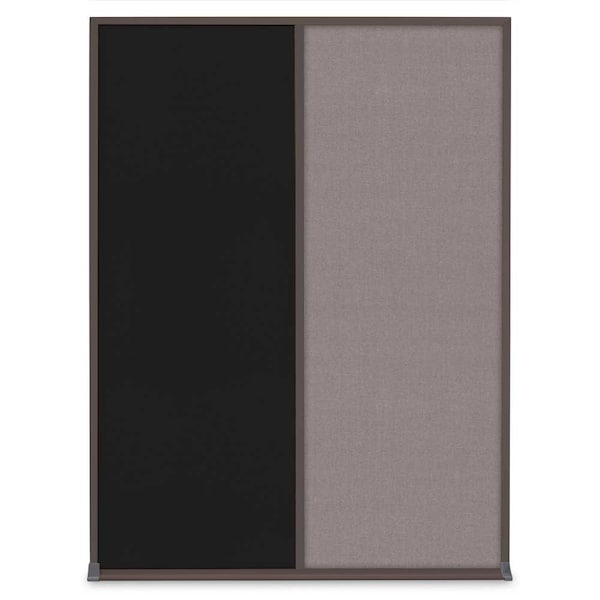 Single Door Radius Corkboard, 36"X36", S